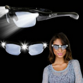 Black Wrap LED Sunglasses